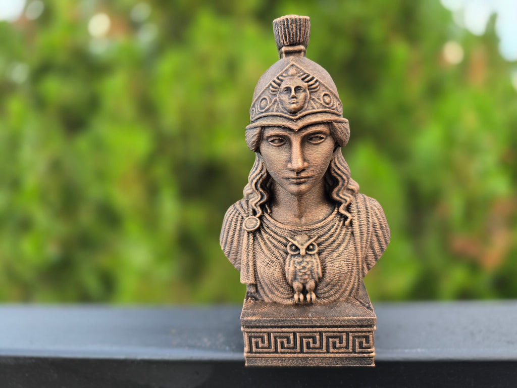 Athéna - Buste - Série Mythologie grecque 