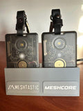 Seeed SenseCap T1000E Charging Stand for 4 Meshtastic Trackers, Custom Name Plates