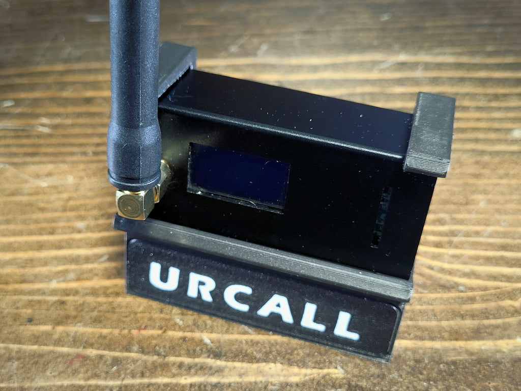 Custom Callsign MMDVM Hotspot Node Stand, Raspberry Pi Zero DMR Desk Mount (Personalized)