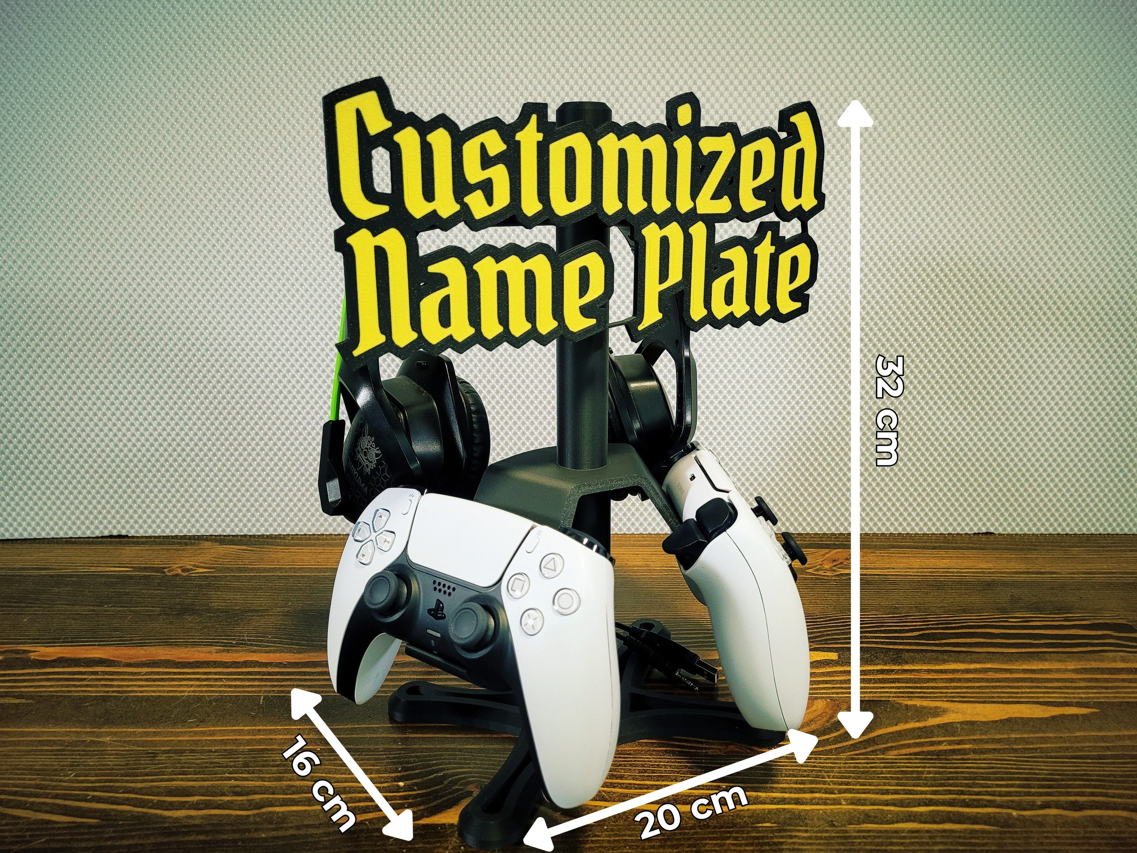 Support personnalisé pour manette PS5 avec support pour casque | Innofenyx