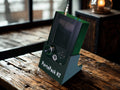 PortaPack H2 Desk Stand with Custom Callsign Plate