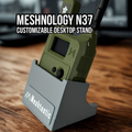 Meshnology N37 Tracker Stand, Desk Cradle for Meshtastic and Meshcore LoRa Setups