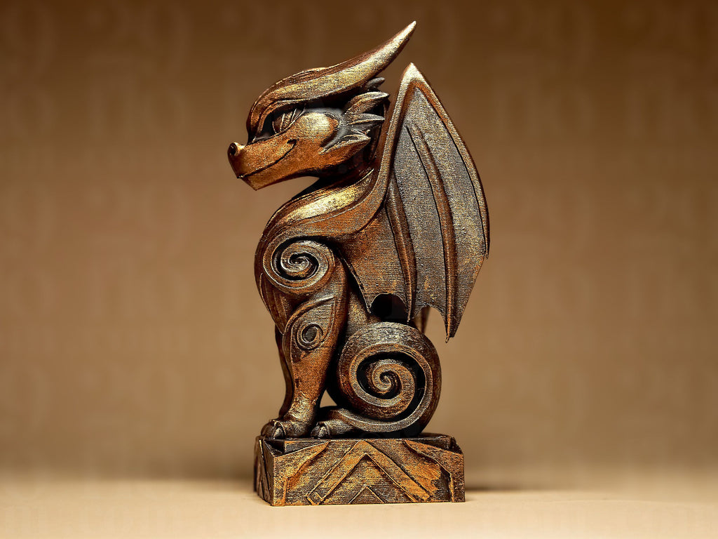 Upright Ornate Dragon - Dragons Series