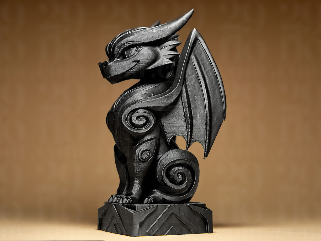 Upright Ornate Dragon - Dragons Series