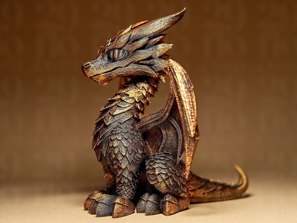 Upright Sitting Dragon - Dragons Series