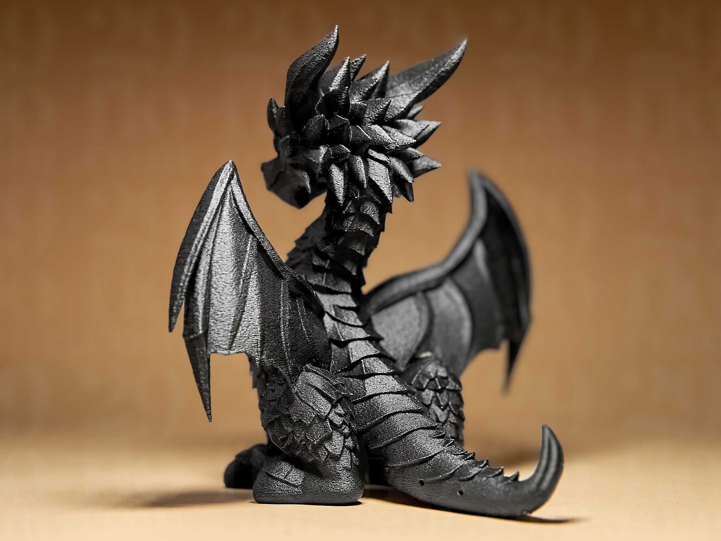 Upright Sitting Dragon - Dragons Series