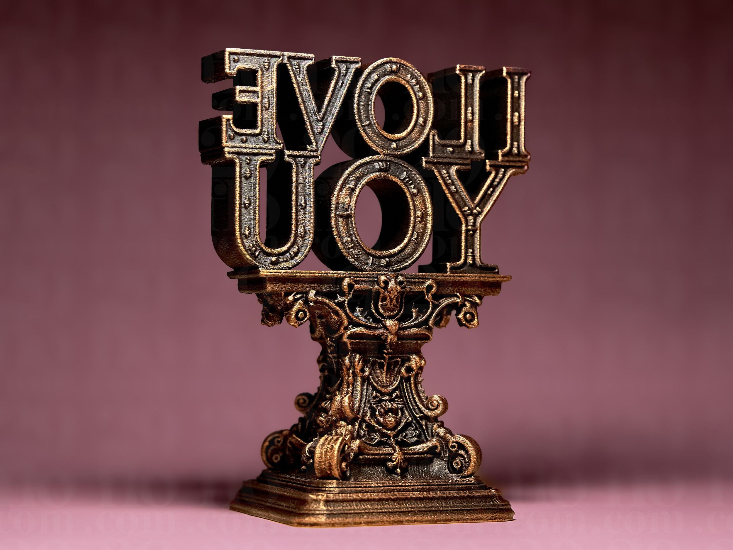 I Love You Column - Love Series