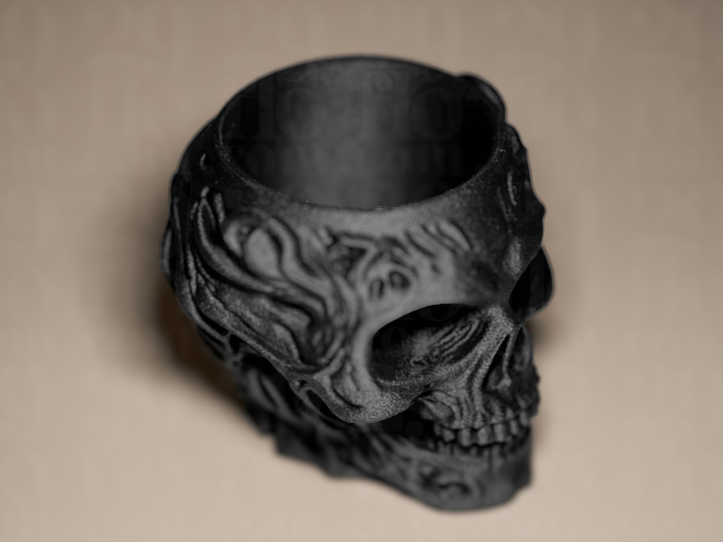 Skull Pen holder - Gothic Skull Series