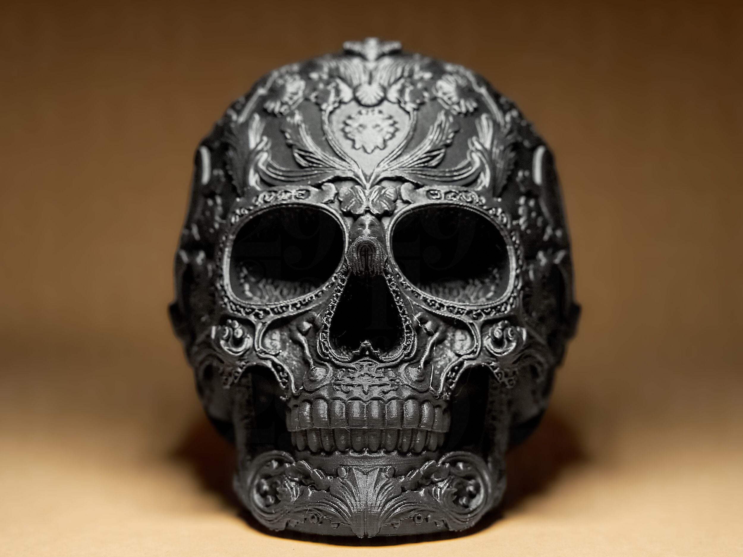 Ornate Skull - Gothic Skull Series
