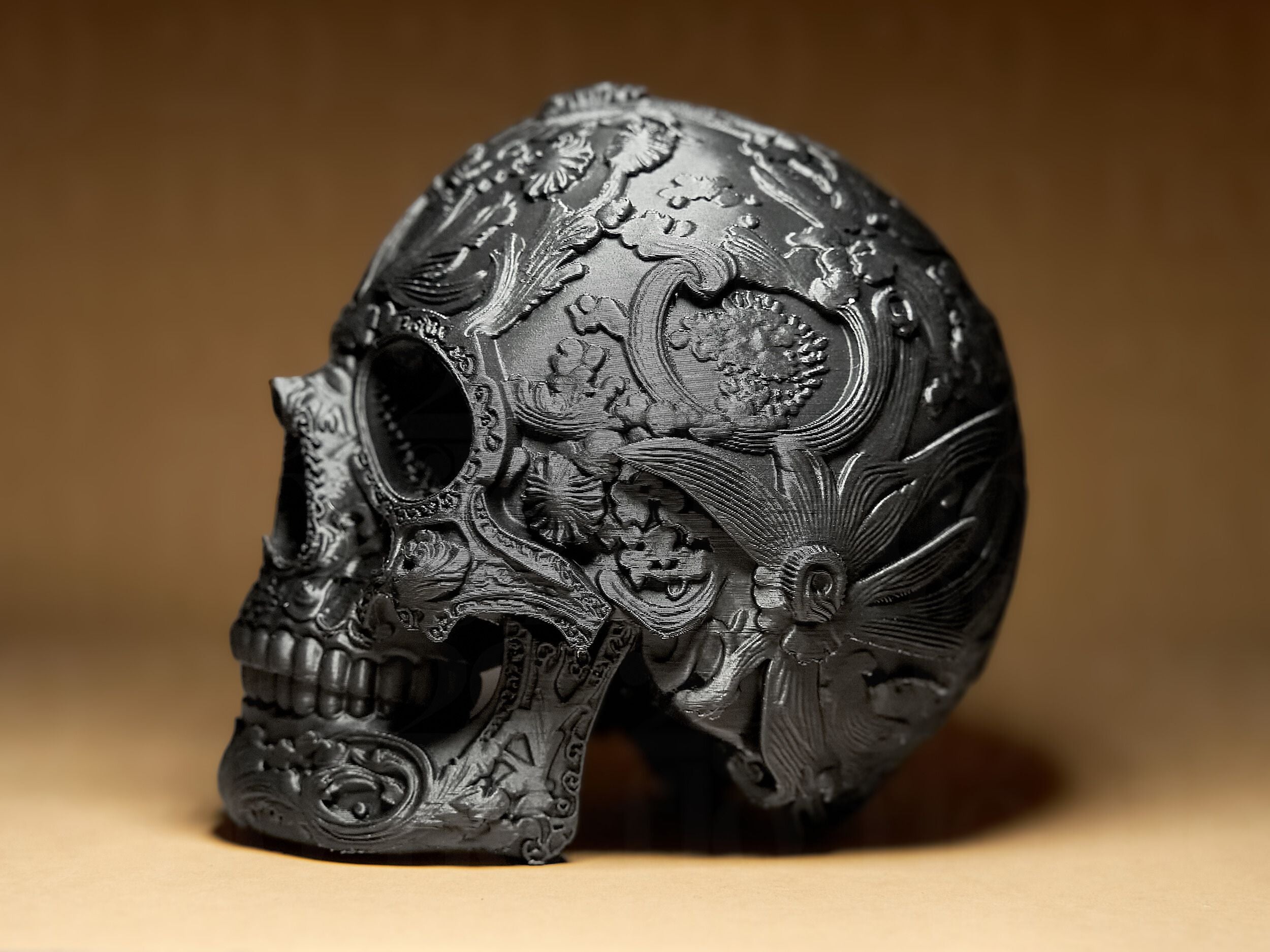 Ornate Skull - Gothic Skull Series