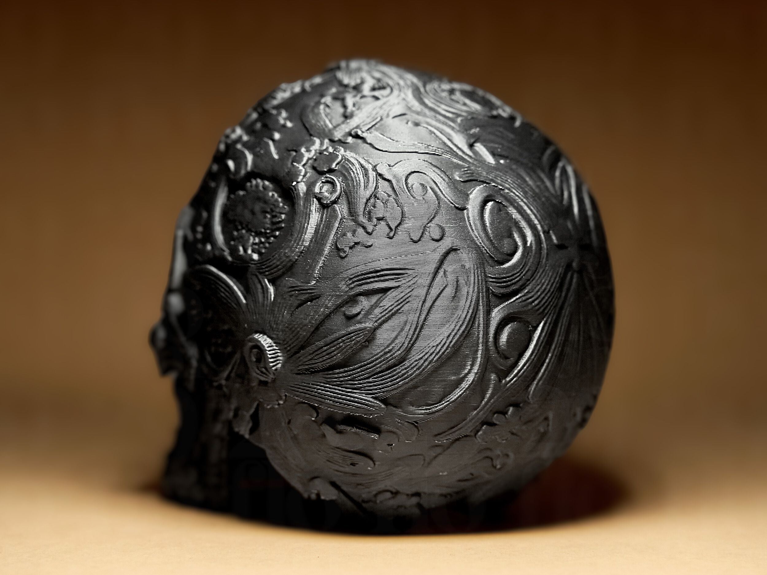 Ornate Skull - Gothic Skull Series