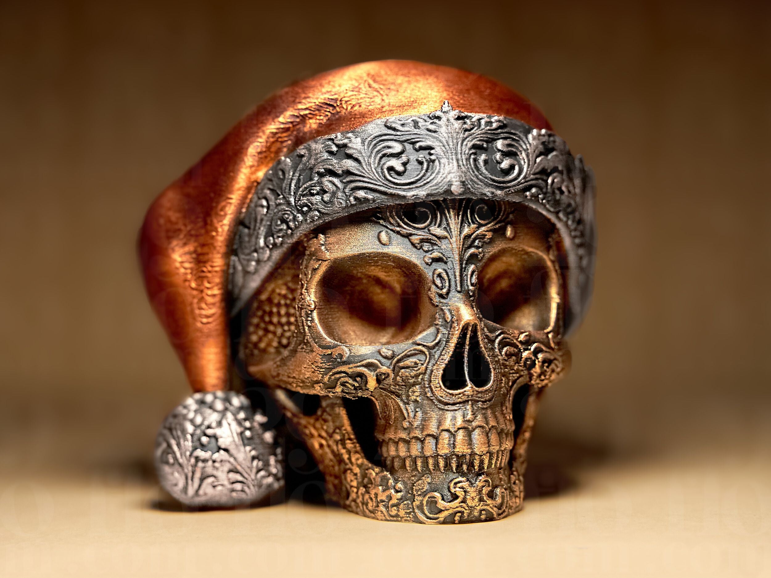 Beany Skull - Gothic Skull Series