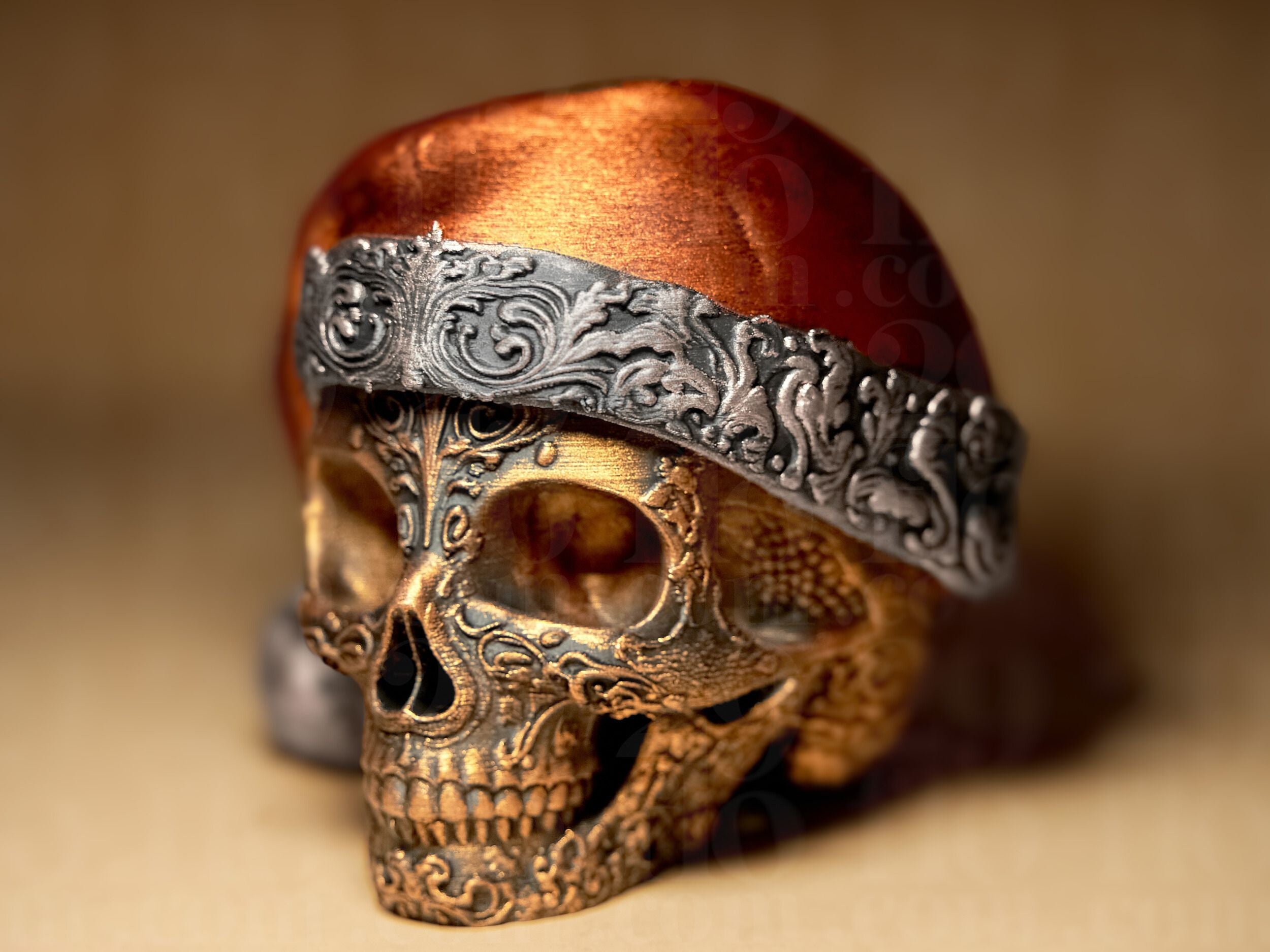 Beany Skull - Gothic Skull Series