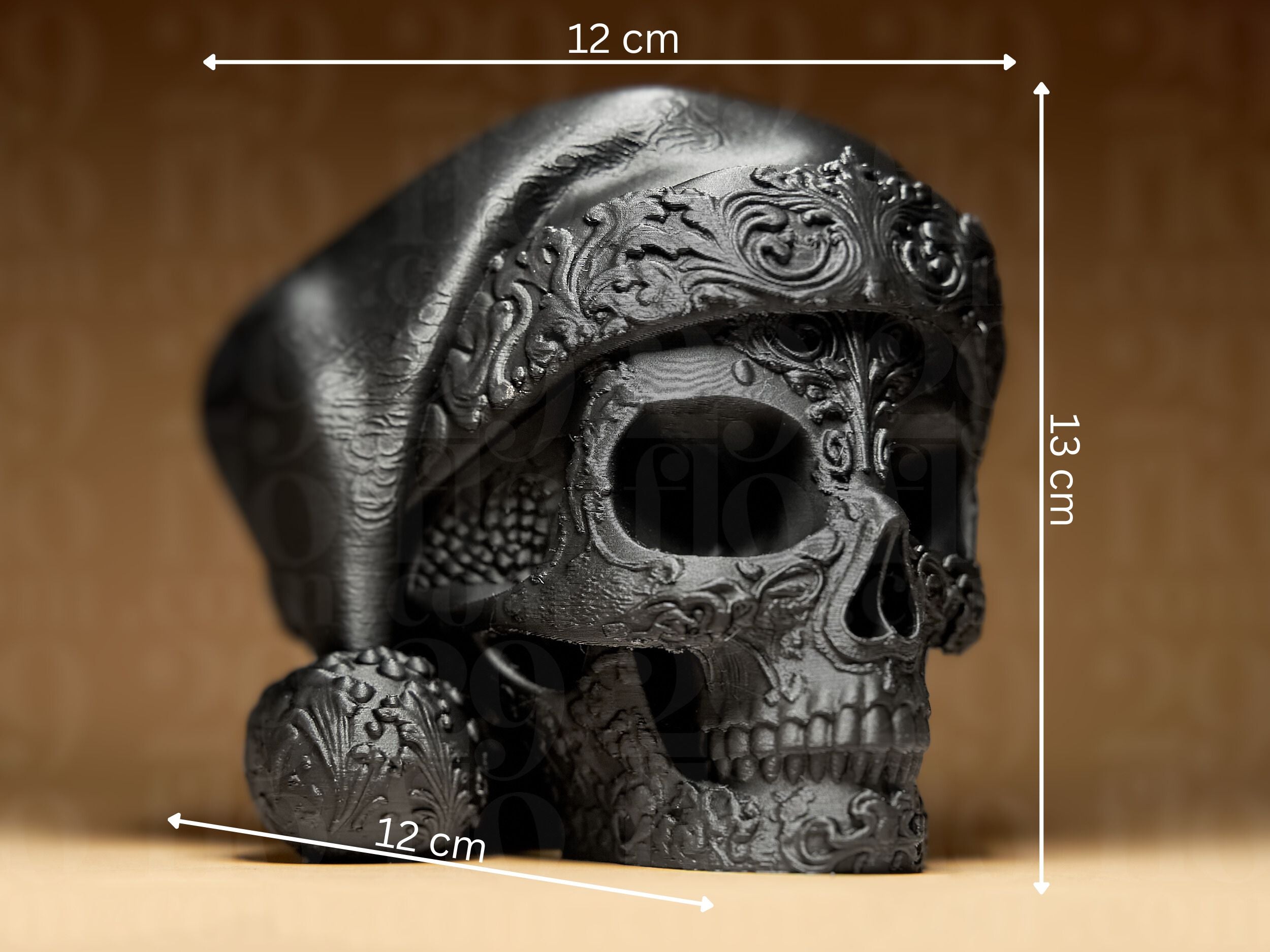 Beany Skull - Gothic Skull Series
